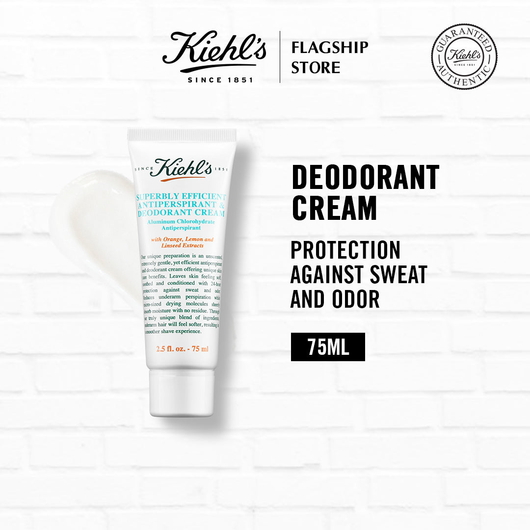 Superbly Efficient Antiperspirant & Deodorant Cream 75mL Kiehl's
